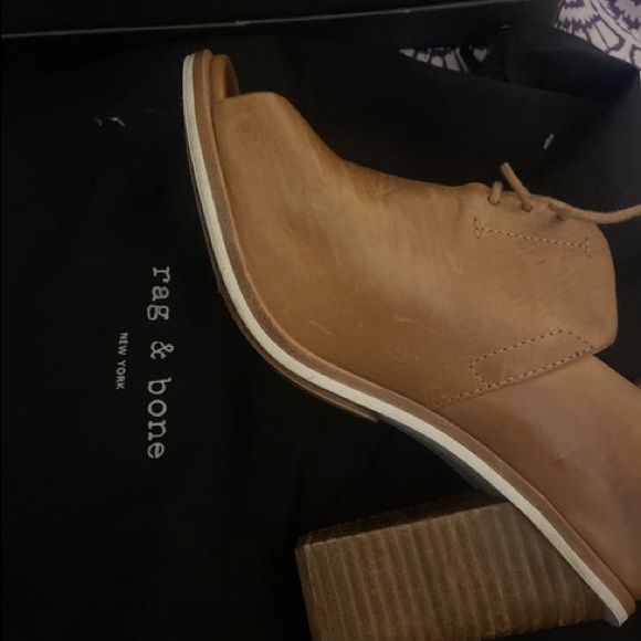 RAG & BONE Buckley open toe boot box and dustbag - Picture 2 of 6